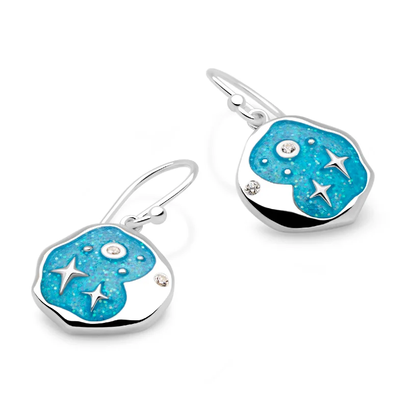 Smooth drop earrings-Moonlight Earrings