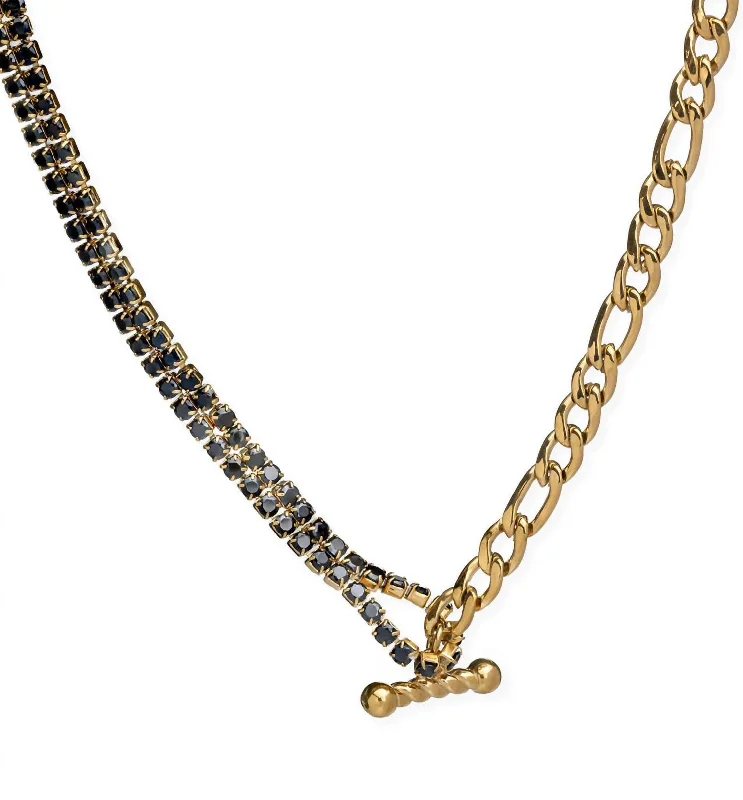 Luxe diamond necklaces-Women's Supernova Choker In Onyx