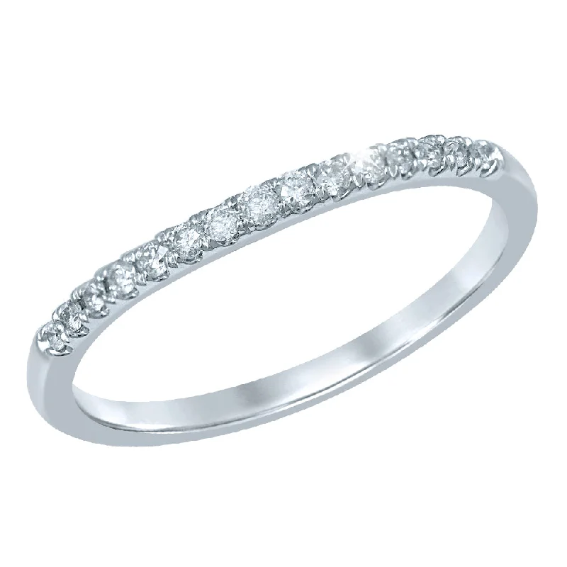 Burnished bronze rings-18ct White Gold Diamond Eternity Ring