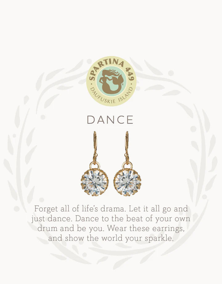 Cord bead earrings-Sea La Vie Dance Drop Earrings