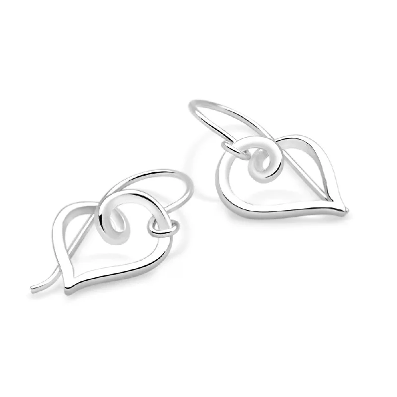 Bow knot earrings-Cherished Love Earrings