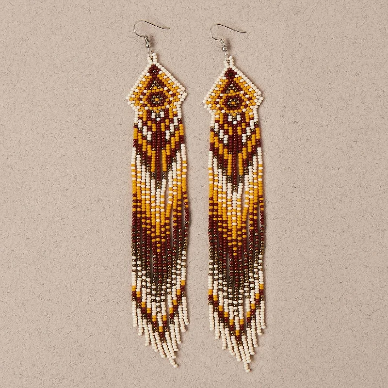 Twisted cord earrings-Jaffa