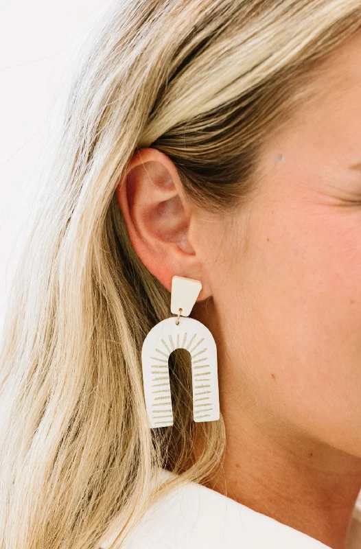 Silk fringe earrings-June Earrings