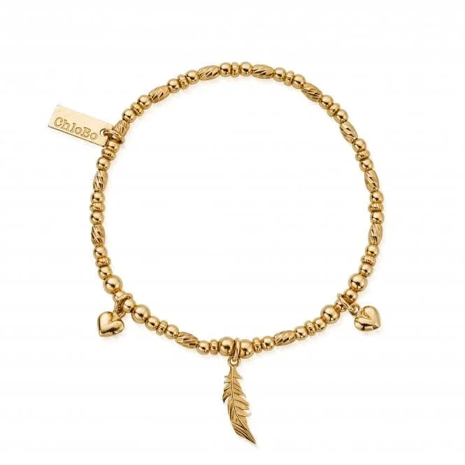 Wrapped thread bangles-Gold Love And Courage Bracelet GBCH33454014