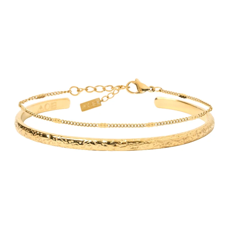 Vivid diamond bracelets-Shiloh Bracelet Stack