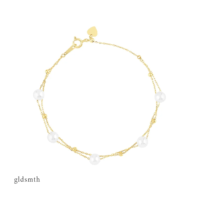 Pure crystal bangles-18k Gold Tabitha Bracelet