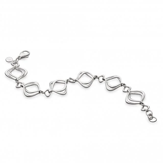 Smooth form bracelets-Entwine Alicia Entwined Link Bracelet 70019RP