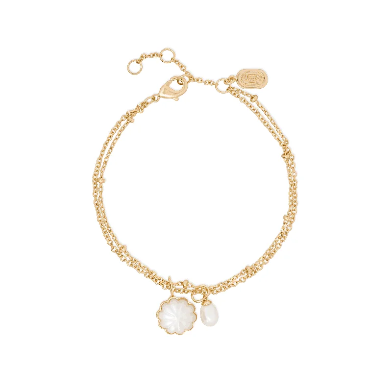 Fine enamel bracelets-Gold Coco Bracelet