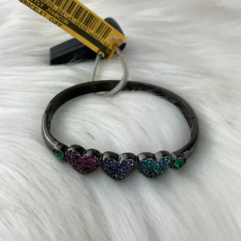 Large gem bangles-Bracelet Cuff By Betsey Johnson