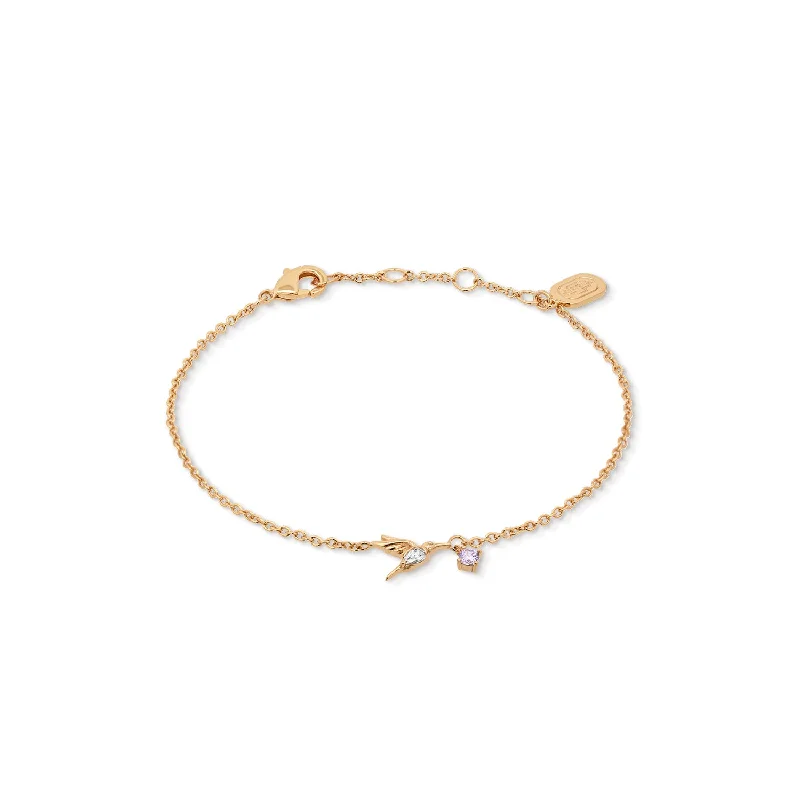 Fine enamel bracelets-Gold Avianna Bracelet