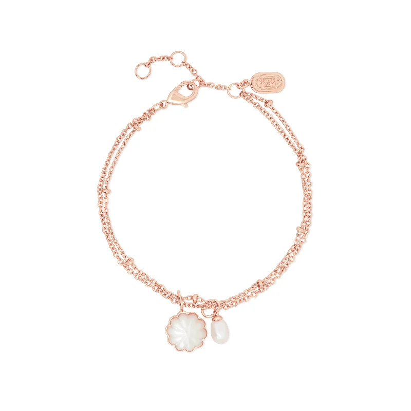 Tiny dot bangles-Rose Gold Coco Bracelet