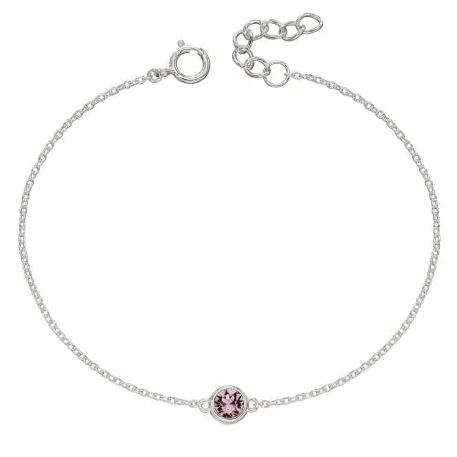 Bow knot bangles-June Birthstone Bracelet with Swarovski Crystal B5289