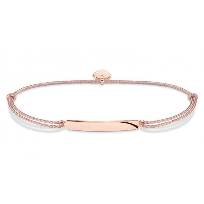 Light accent bracelets-Thomas Sabo Little Secret Rose Gold Classic Bracelet LS027-597-19-L20v