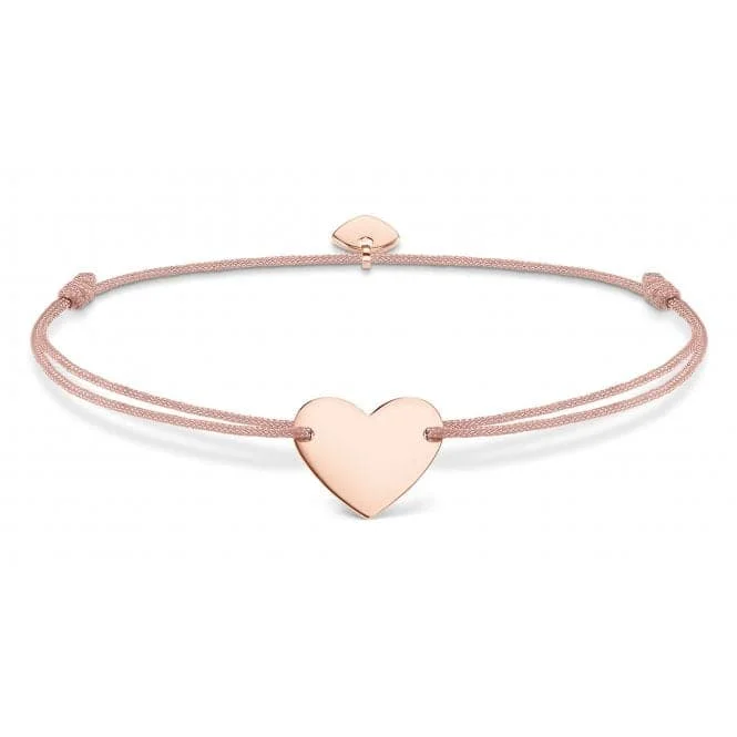 Gem charm bracelets-Thomas Sabo Little Secret Heart Bracelet LS005-597-19-L20v